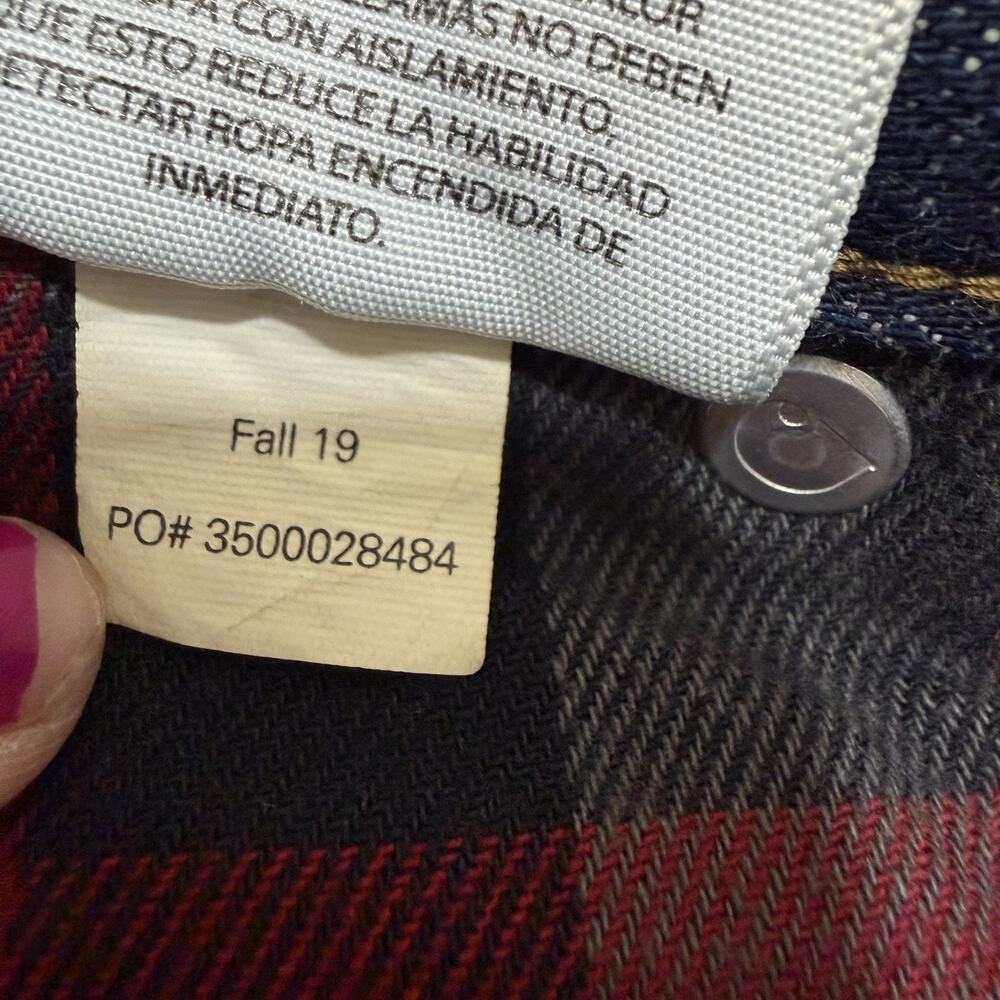 Carhartt Women's Flannel Lined Jeans Sz 10S Short Original Fit Straight Leg - Picture 9 of 12